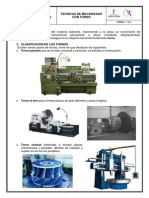 Tema 13 Tecnicas de Mecanizado Con Torno PDF