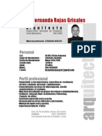 CV Arq - Maria Fernanda Rojas Grisales