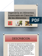 Ingeniería en Alimentos