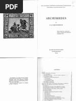 Dijksterhuis BK Archimedes | PDF