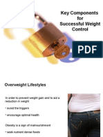4. Key Components for Successful Weight Control