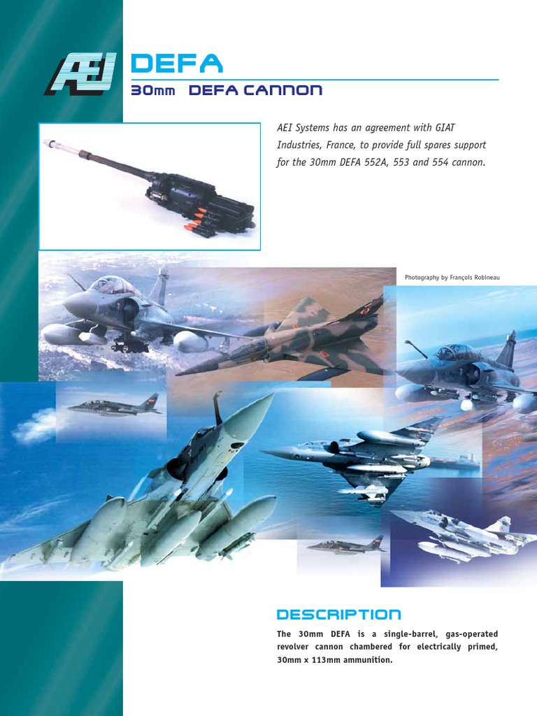 DEFA 30mm Cannon Overview and Specs | PDF