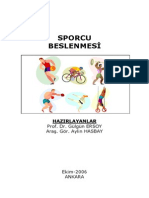 Sporcu Beslenmesi