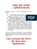 O Livro de Atos Dos Apóstolos