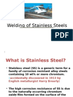 Welding of Stainless Steels