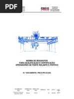 PNCO-PR-CS-002 (Qualificação e Certificacão de Operadores de Ponte Rolante e Portico) PDF