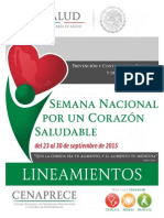 Lineamientos Semana Corazon 2015