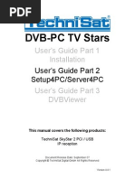 Usersguide 2 Setup4pc Server4pc Sky