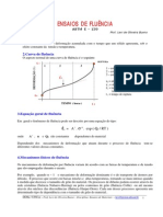 Ensaio de Fluência Webct