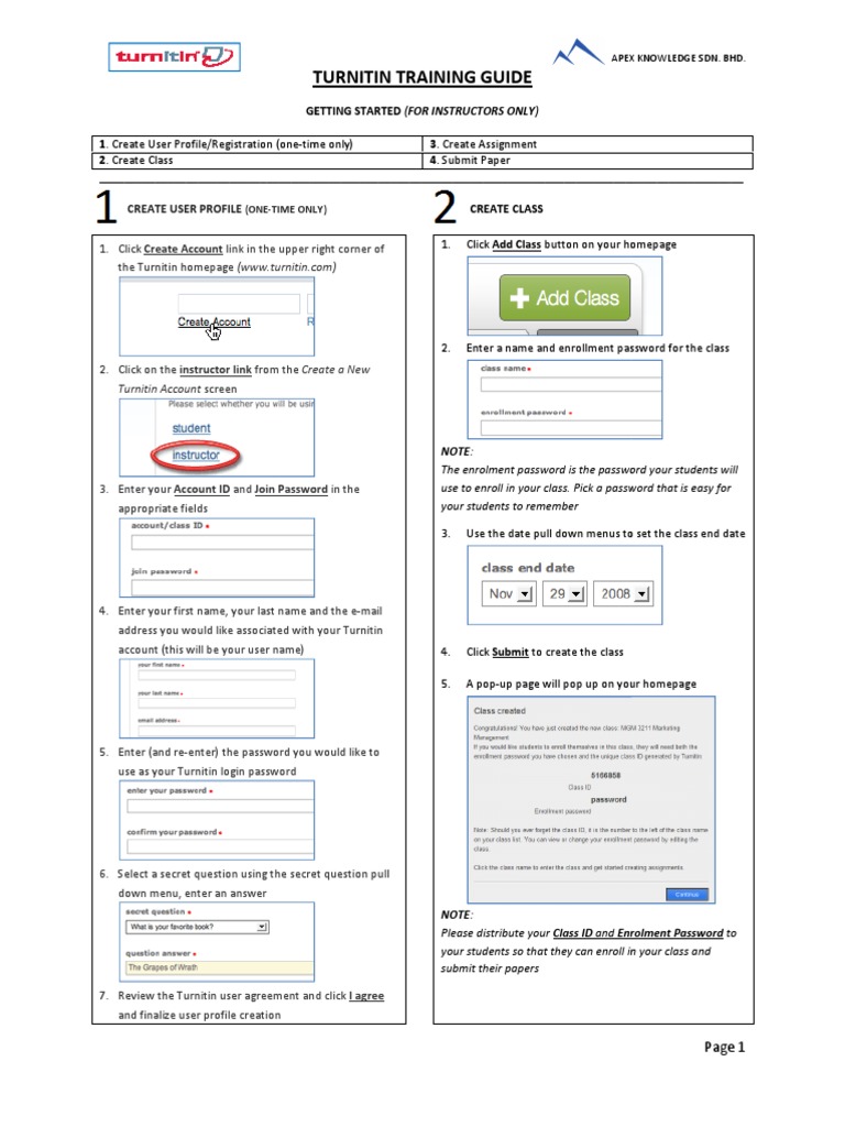 Turnitin Account Id