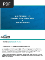 SuperSim Plus, Global GSM Traveling SIM Card