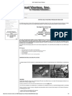 Self-Heating Pressure Reducer