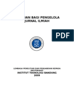 Panduan Pengelola Jurnal Ilmiah Itb