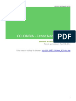 Colombia Censo Nacional 1985