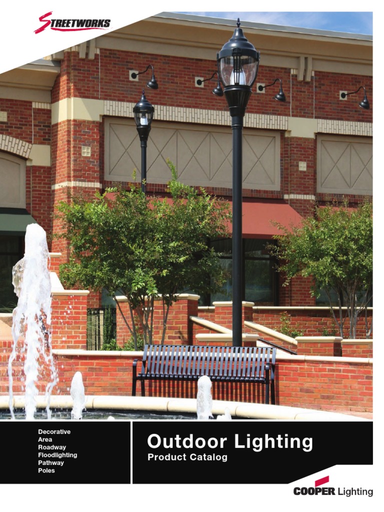 Streetworks Outdoor Catalog PDF Lighting Light