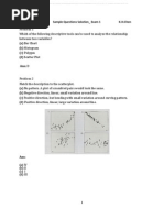 Business Statistics Problems