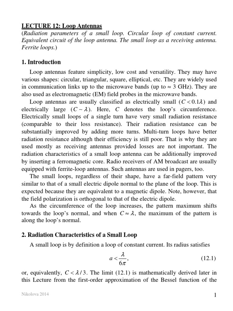 L12 Loop | PDF