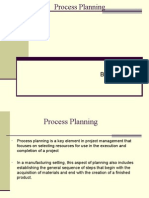 Process Plannning