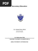 Download Secondary Education Bookdocx by Muhammad Nawaz Khan Abbasi SN276653984 doc pdf