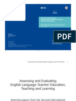 Assessing and Evaluating English Language Teacher Education Teaching and Learning