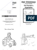 Farmers Vegetables Book Bw Level0 Dor