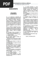 Regulamento Monografia