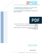 Governança corporativa no setor público brasileiro
