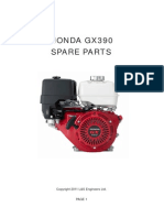 Gx390 Parts Manual
