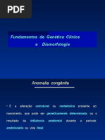 Genetica Clinica e Dismorfologia-Resumo