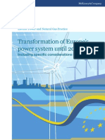 Transformation of Europes Power System