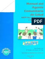 AIEPI Nut de la Familia y la Comunidad Manual del Agente Comunitario de Salud
