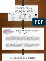 Historia de La Psicología Social