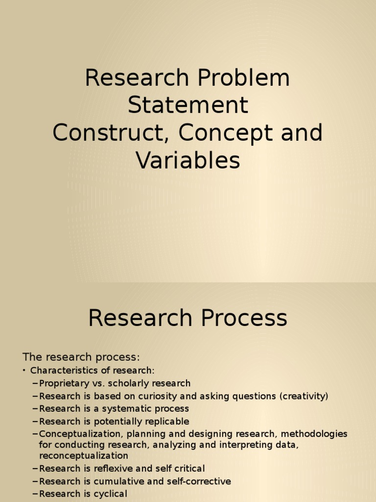 Concept Construct Variables RM | PDF | Hypothesis | Causality