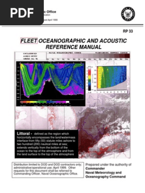 Fleet Oceanographic And Acoustic Reference Manual