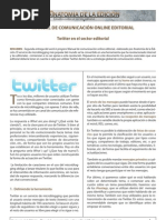 Download Manual de Comunicacion Online Editorial Twitter by Anatoma de la edicin SN27671111 doc pdf