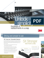 2 - 3M Dual-Lock - Reclosable Fastener Brochure - 4pg - cg7 - Final PDF