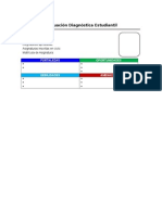 Formato Evaluación Diagnóstica Estudiantil