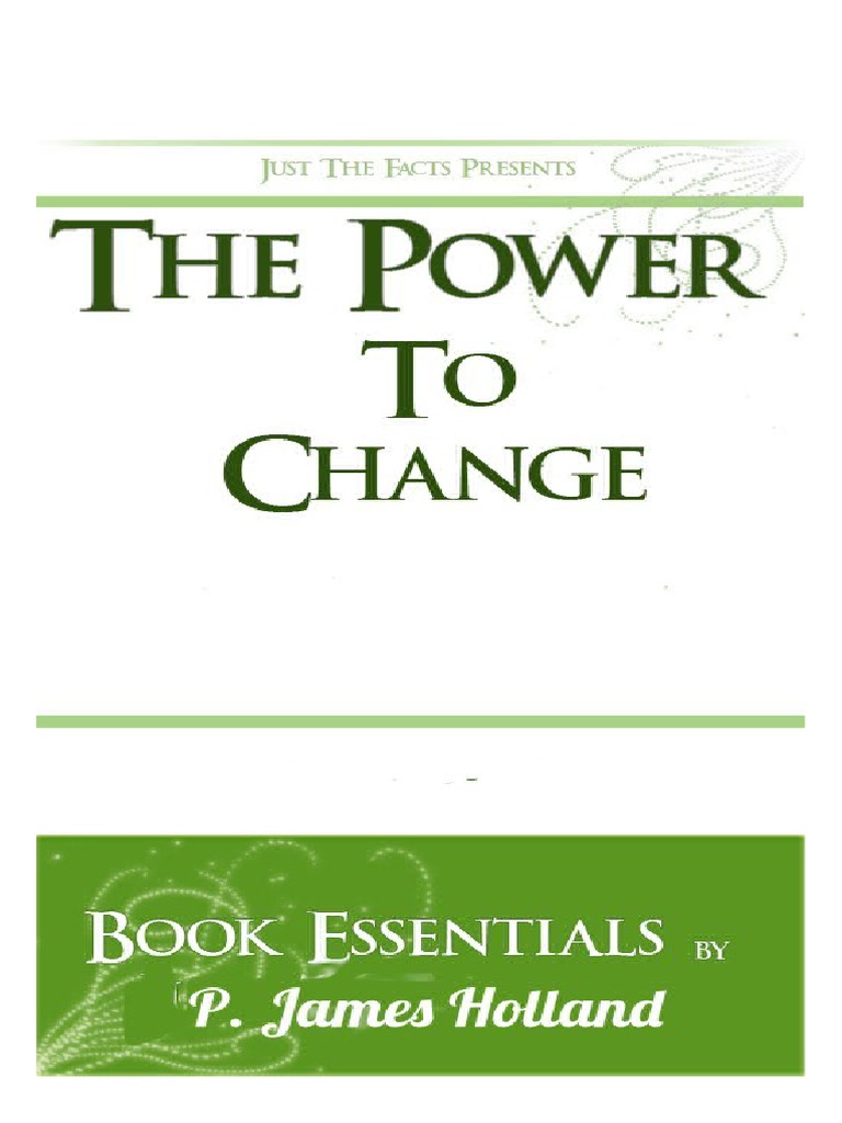 The Power To Change | PDF