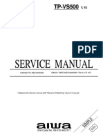 TP-VS500 Service Manual Parts List