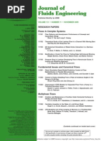 J Fluids Engineering 2009 Vol 131 N11