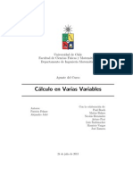 Apunte-Calculo en Varias Variables U. de Chile