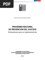 Programa Nacional Prevencion