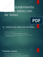 Detección de Fallas