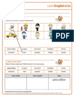 Yourturn Jobs Worksheet PDF