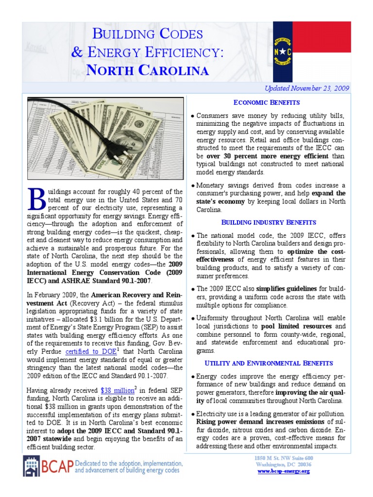 North Carolina Fact Sheet PDF