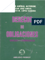 Derecho de Obligaciones - Atilio Alterini, Oscar Ameal y Roberto L Pez