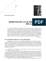 Juan Filloy o La Invención Del Lenguaje