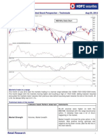 Monthly Market, Sectoral and Stock Perspective - Technicals Aug 03, 2012