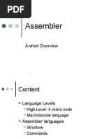 Assembler: A Short Overview