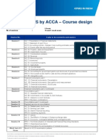 Diploma in IFRS by ACCA - Course Design